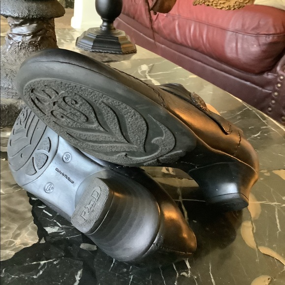 Remonte dorndorf milla black leather shoes size 40 - Picture 4 of 4